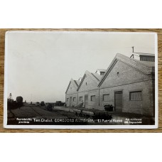 COMODORO RIVADAVIA CHUBUT EL PUERTO NUEVO ANTIGUA TARJETA POSTAL CIRCULADA